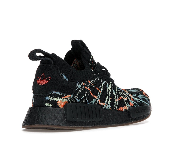 adidas NMD R1 Primeknit Black Multicolor