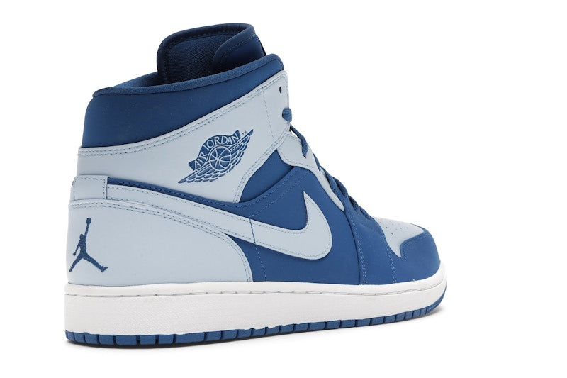Jordan 1 Retro Mid Team Royal Ice Blue