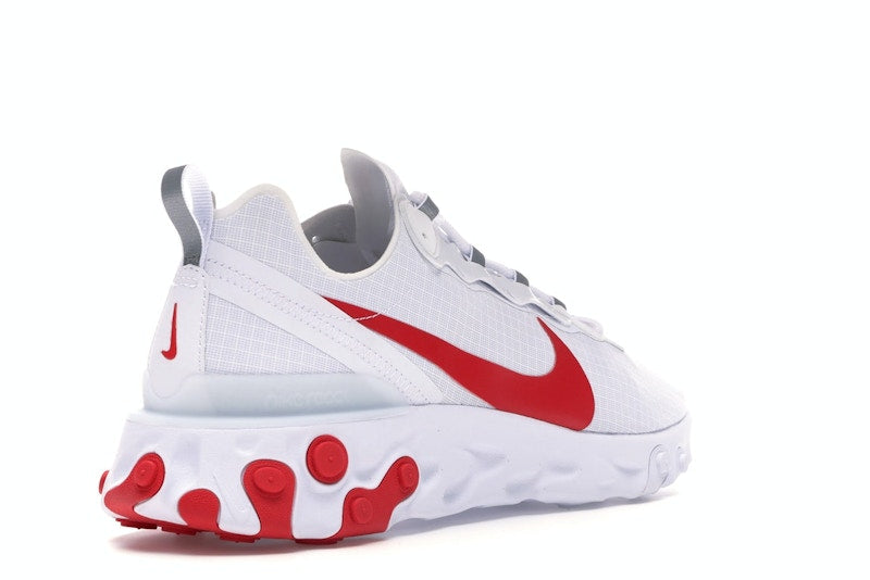 Nike React Element 55 White Red