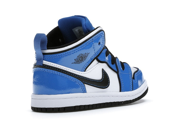 Jordan 1 Mid Signal Blue (TD)