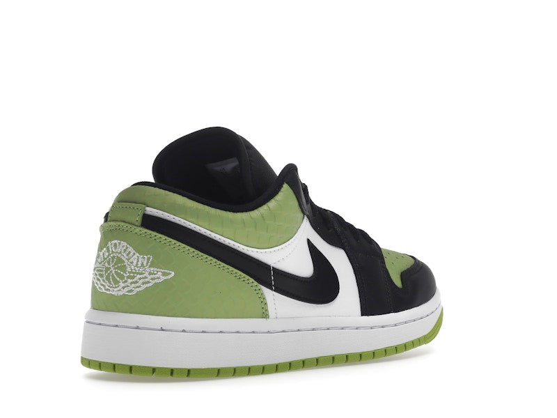 Jordan 1 Low Snakeskin Vivid Green (Women's)