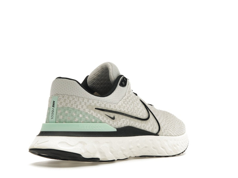 Nike React Infinity Run Flyknit 3 Phantom Black Mint