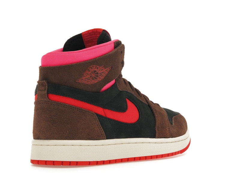 Jordan 1 High Zoom Air CMFT 2 Cacao Wow Picante Red (Women's)