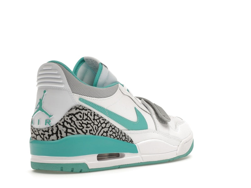 Jordan Legacy 312 Low White Turquois