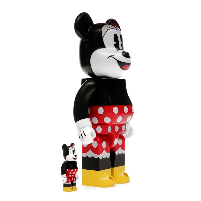 Bearbrick x Disney Minnie Mouse 100% & 400% Set