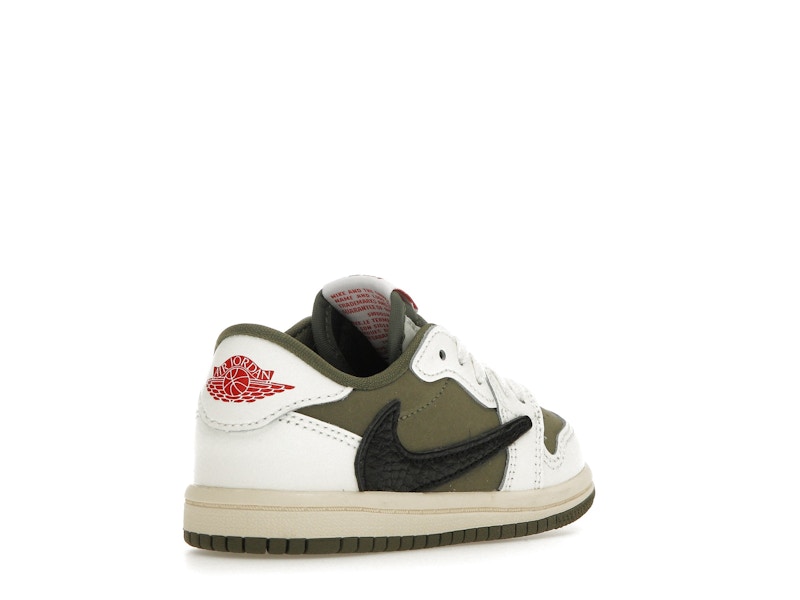 Jordan 1 Retro Low OG SP Travis Scott Medium Olive (TD)