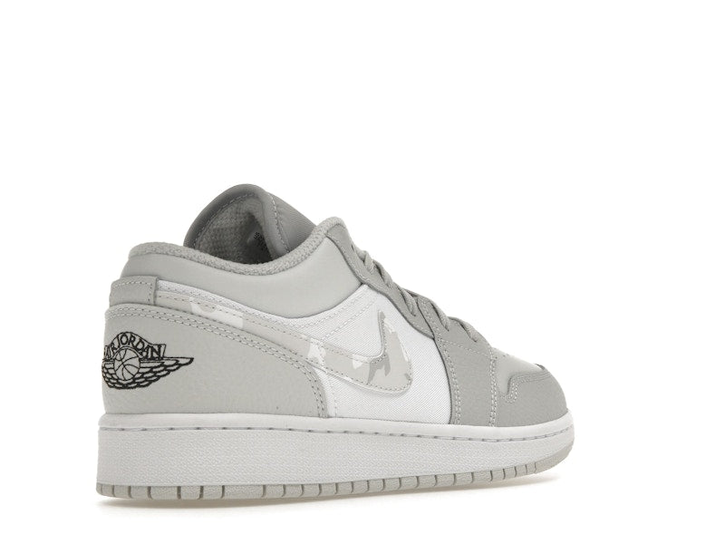 Jordan 1 Low White Camo (GS)