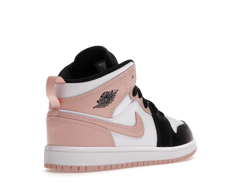 Jordan 1 Mid Arctic Orange Black Toe (PS)