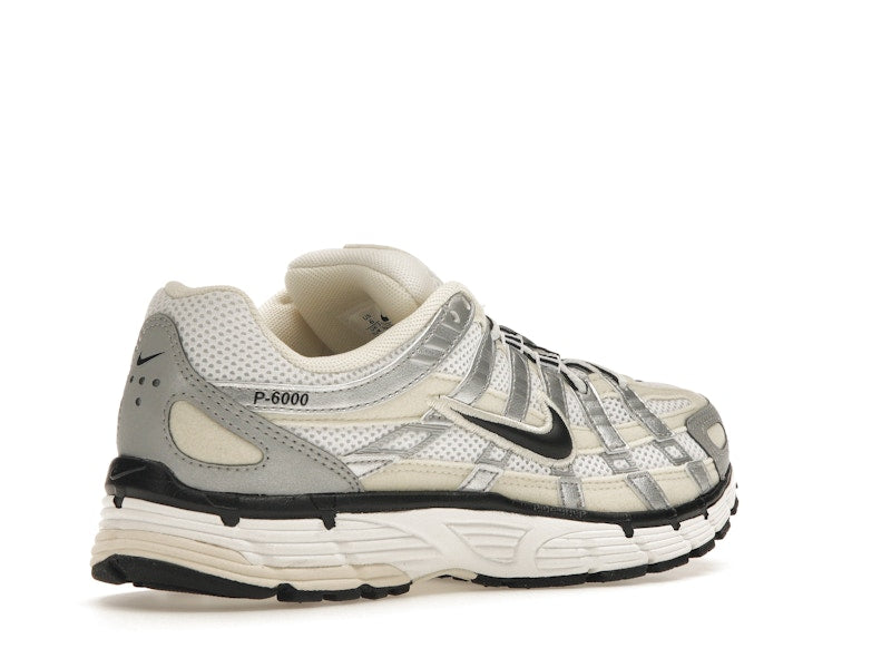 Nike P-6000 Coconut Milk Metallic Silver (Women's)