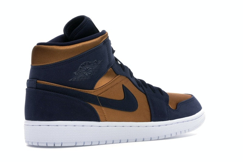 Jordan 1 Mid Obsidian Desert Ochre