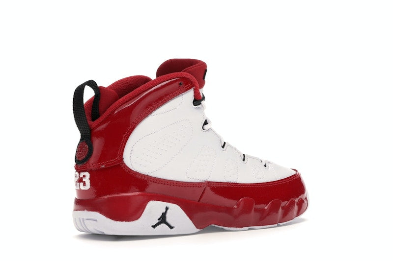 Jordan 9 Retro White Gym Red (PS)