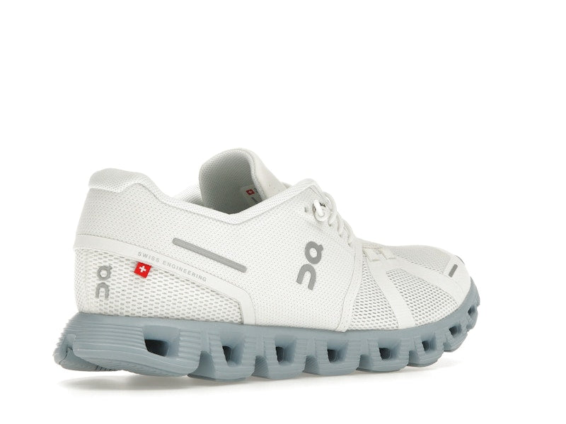 On Running Cloud 5 White Chambray (Women's)