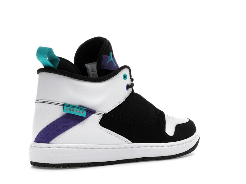 Jordan Fadeaway Black White Grape