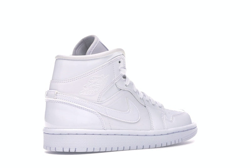 Jordan 1 Mid Triple White (Women's)