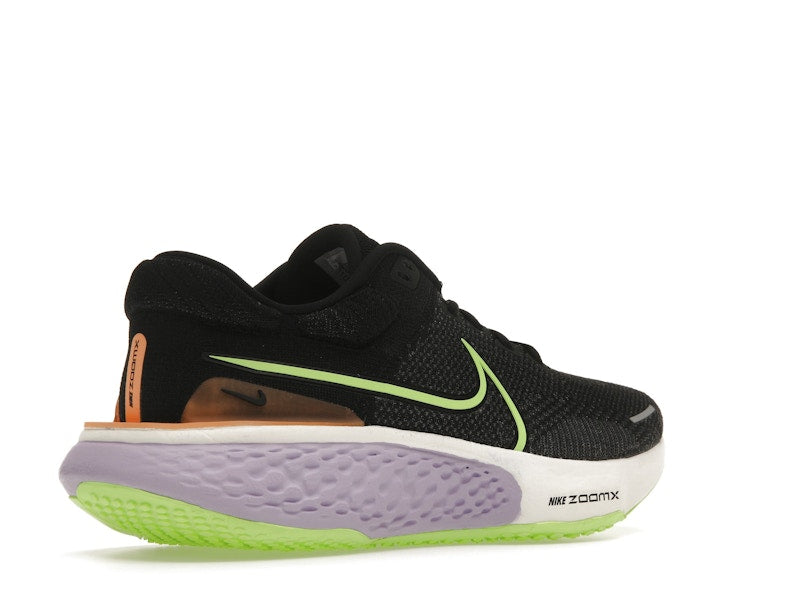 Nike ZoomX Invincible Run Flyknit 2 Black Lilac Ghost Green