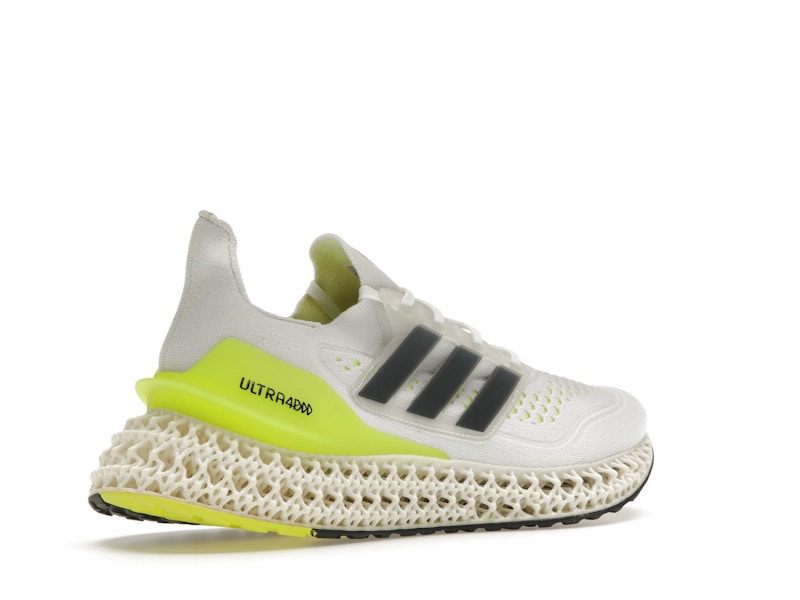 adidas Ultra 4DFWD White Solar Yellow