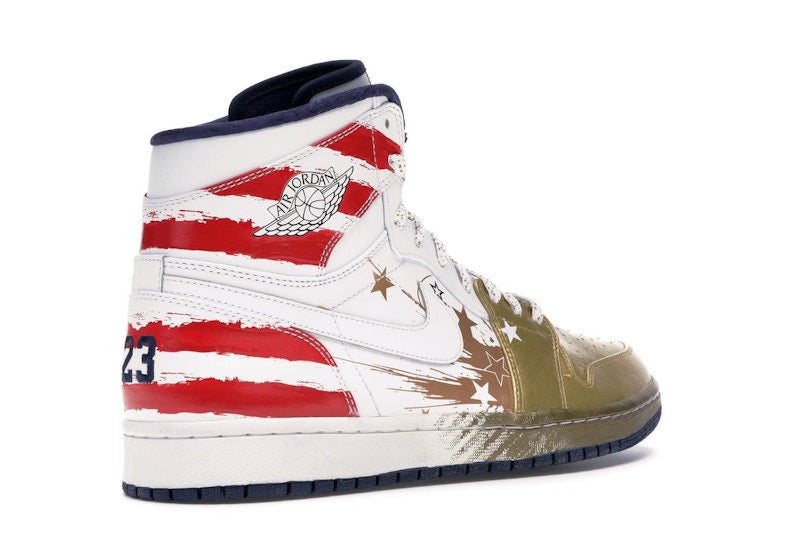 Jordan 1 Retro Dave White Wings For the Future Gold
