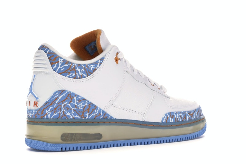 Jordan AJF 3 White University Blue Sunset
