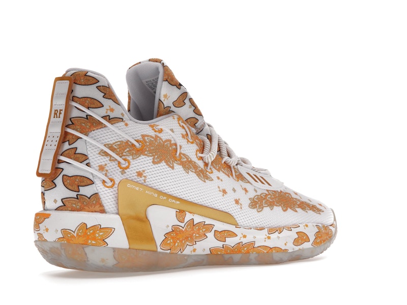adidas Dame 7 Ric Flair White