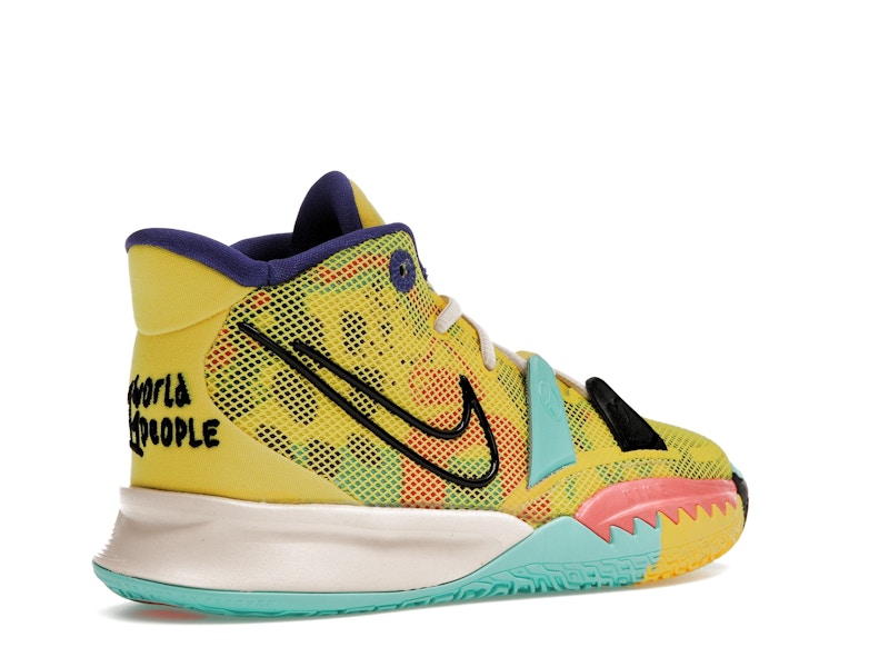 Nike Kyrie 7 1 World 1 People Electric Yellow (GS)