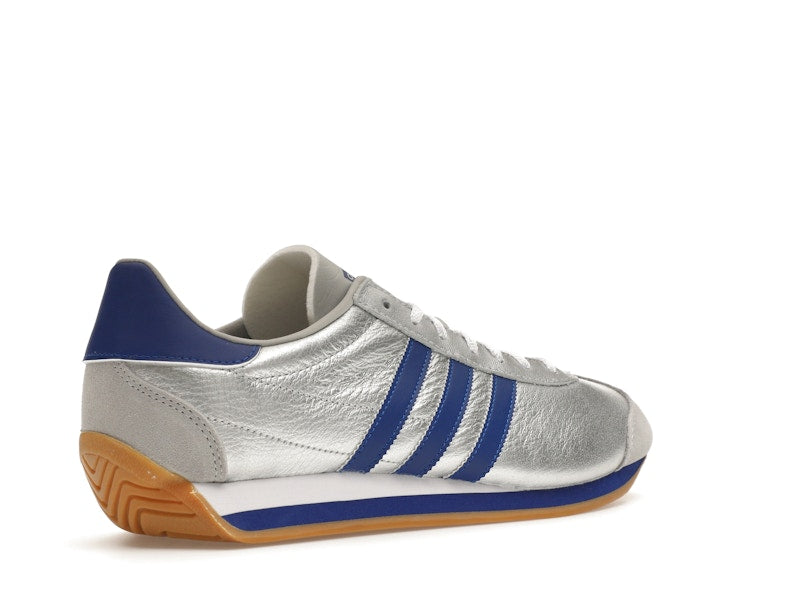 adidas Country OG Matte Silver Bright Blue Cloud White