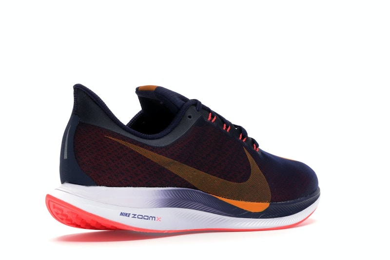 Nike Zoom Pegasus 35 Turbo Blackened Blue Orange Peel (Women's)