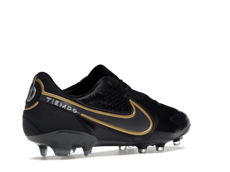 Nike Tiempo Legend 9 Elite FG Black Metallic Gold