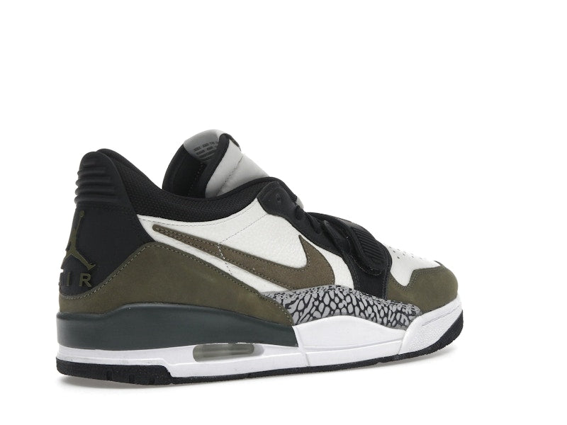 Jordan Legacy 312 Low Sail Black Medium Olive