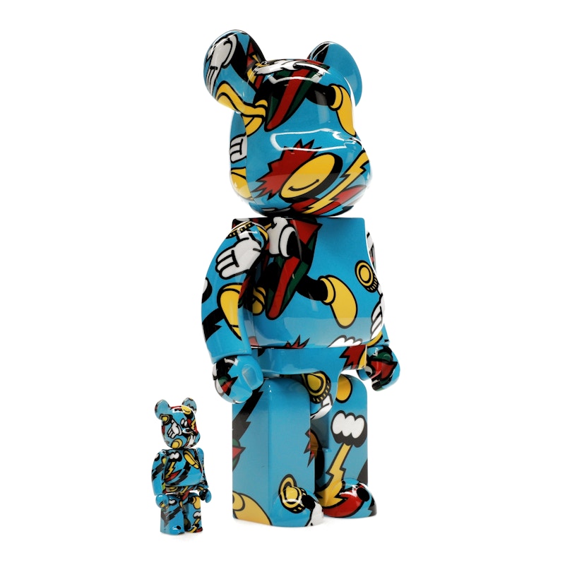 Bearbrick Grafflex 100% & 400% Set