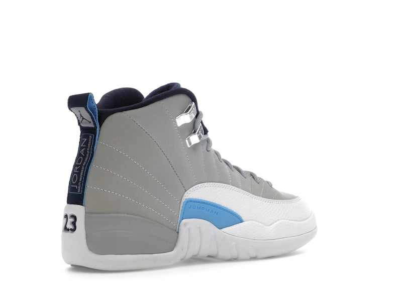 Jordan 12 Retro Grey University Blue (GS)
