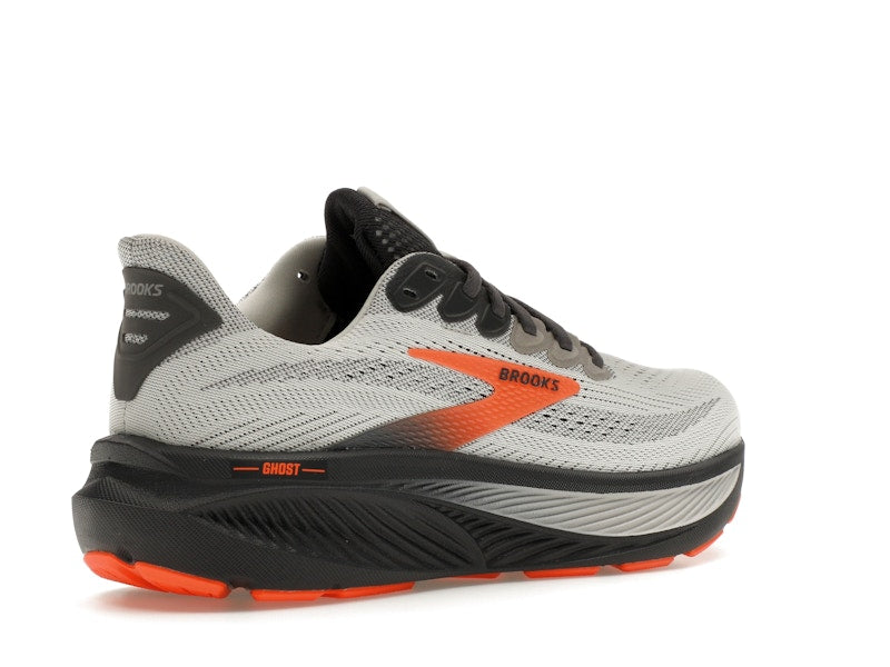 Brooks Ghost 17 Oyster Mushroom Orange Ebony