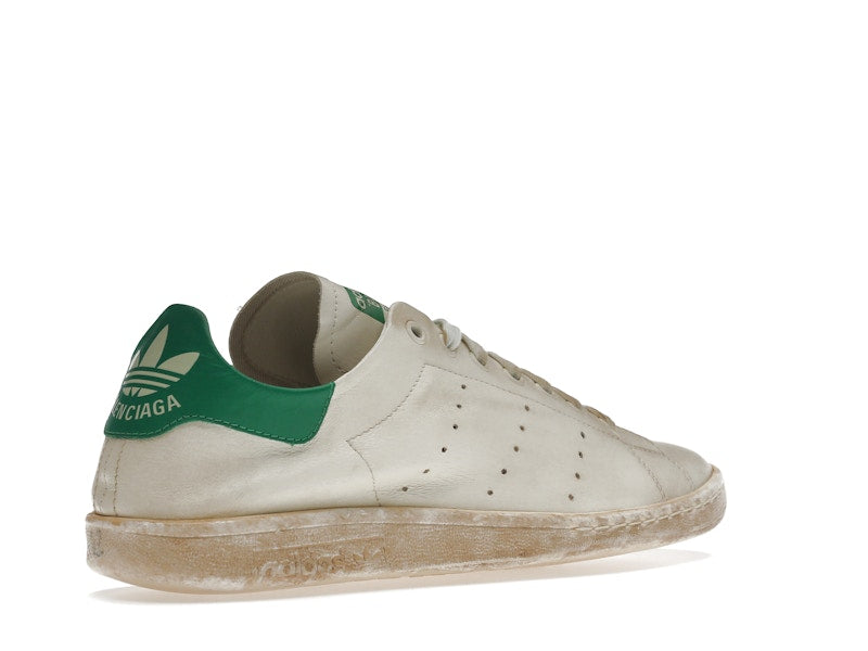 Balenciaga x adidas Stan Smith Worn-Out White Green