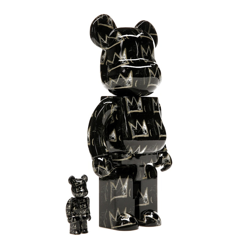 Bearbrick Jean-Michel Basquiat #8 100% & 400% Set