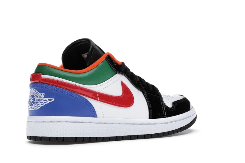 Jordan 1 Low Multi-Color Black Toe (Women's)