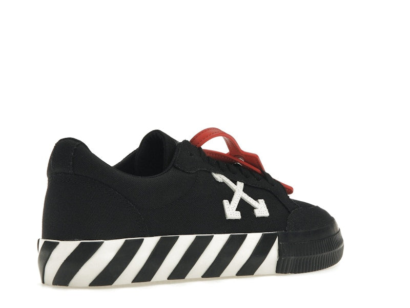 OFF-WHITE Vulcanized Low Canvas Black White