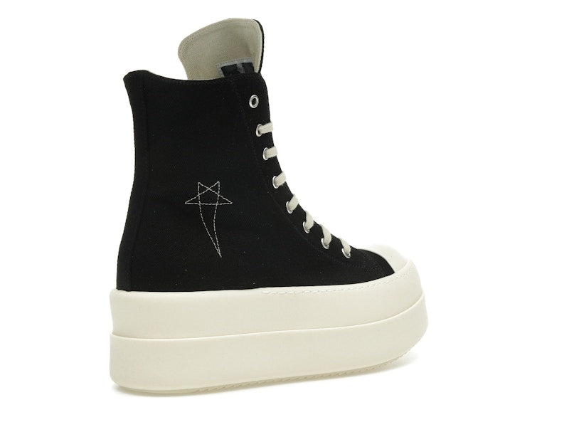 Rick Owens Hollywood DRKSHDW Double Bumper High Black Pearl