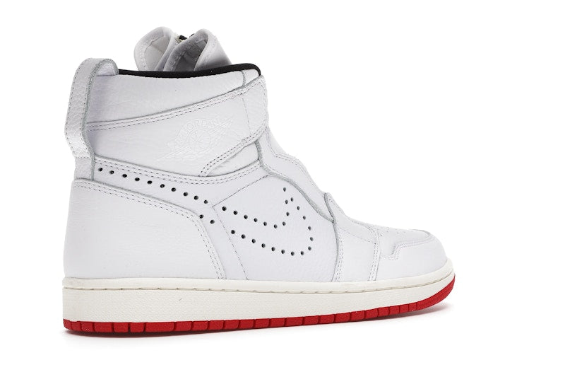 Jordan 1 Retro High Zip White University Red
