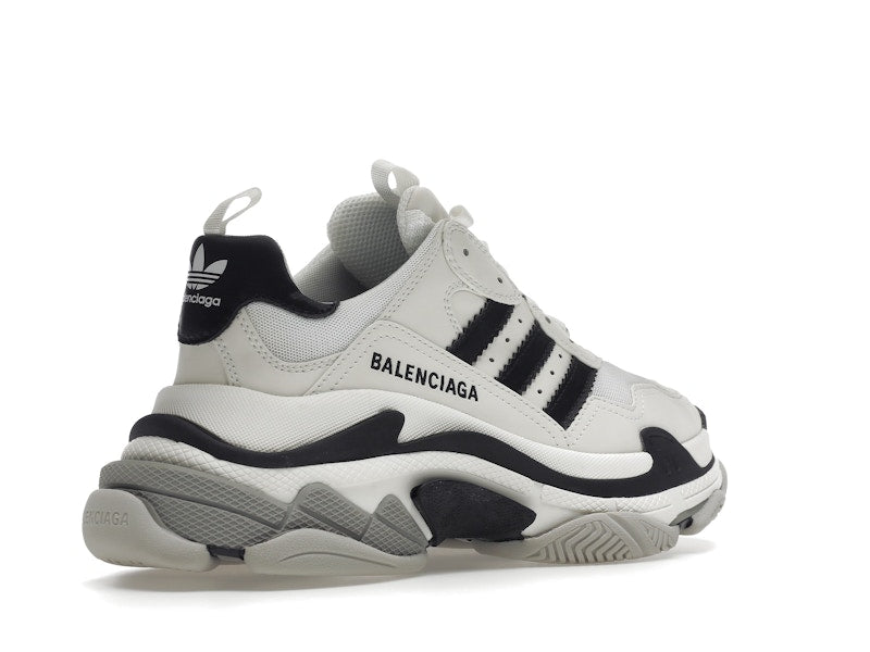 Balenciaga x adidas Triple S White Black (Women's)