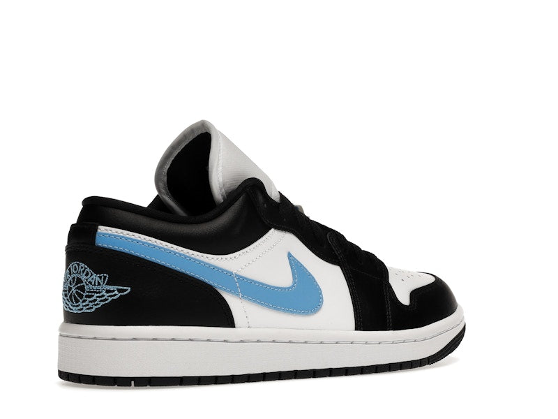 Jordan 1 Low Black University Blue White (Women's)
