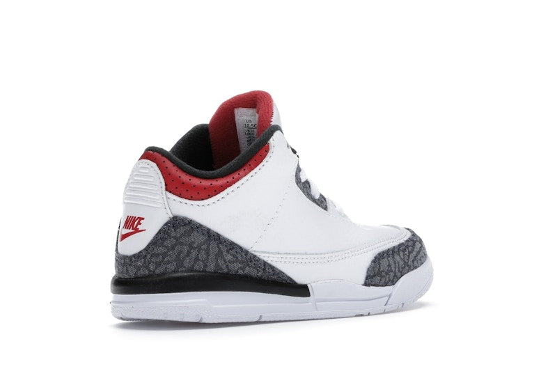 Jordan 3 Retro SE Fire Red Denim (PS)