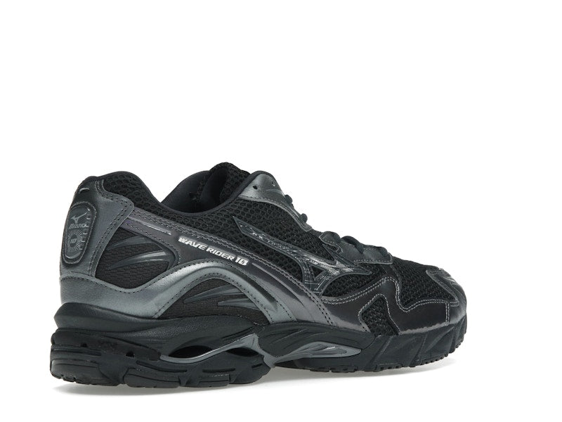 Mizuno Wave Rider 10 Black Sand Metallic Gray