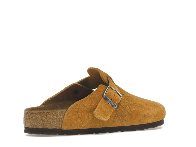 Birkenstock Boston Clog Stussy Caramel (2021)