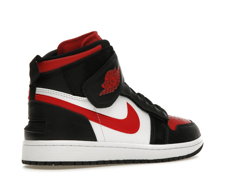 Jordan 1 High FlyEase Black White Fire Red
