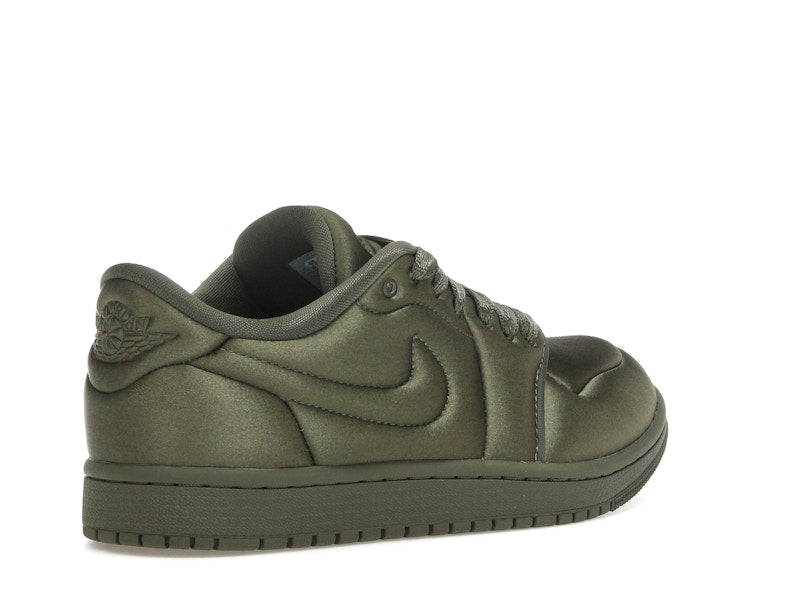 Jordan 1 Low Method of Make Satin Medium Olive (Women's)