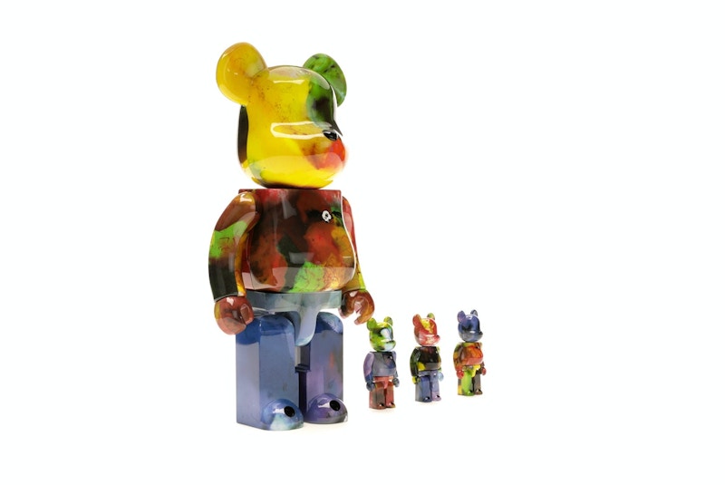 Bearbrick Pushead 4 pc Set 100% & 400% Set Multi
