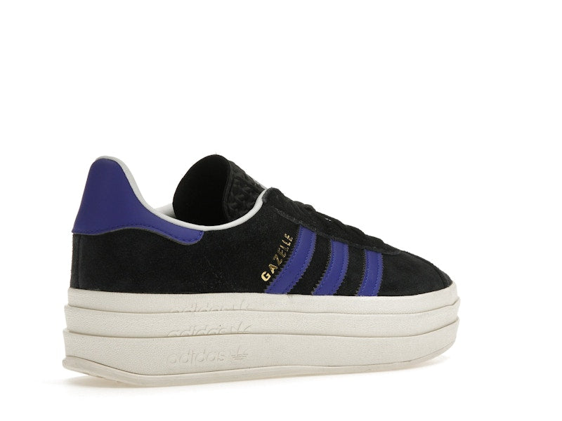 adidas Gazelle Bold Core Black Lucid Blue (Women's)