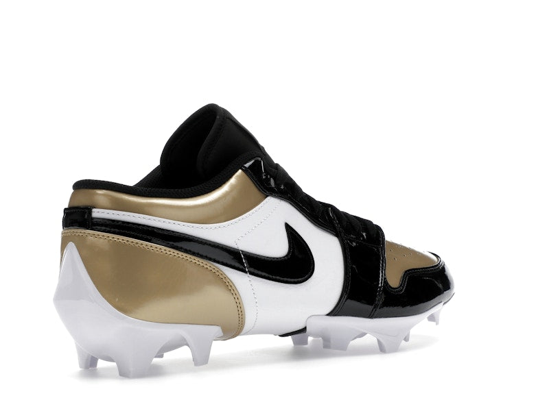 Jordan 1 Low TD Cleat Patent Gold Toe