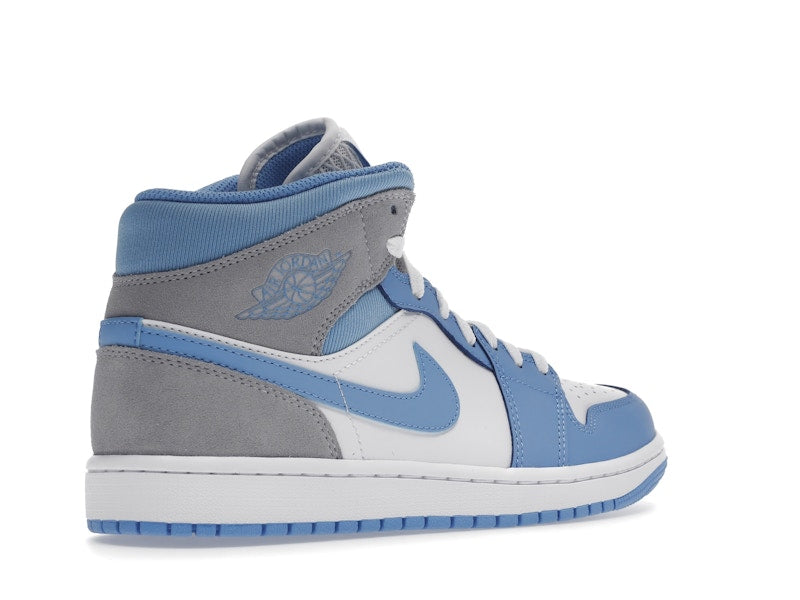Jordan 1 Mid University Blue Grey