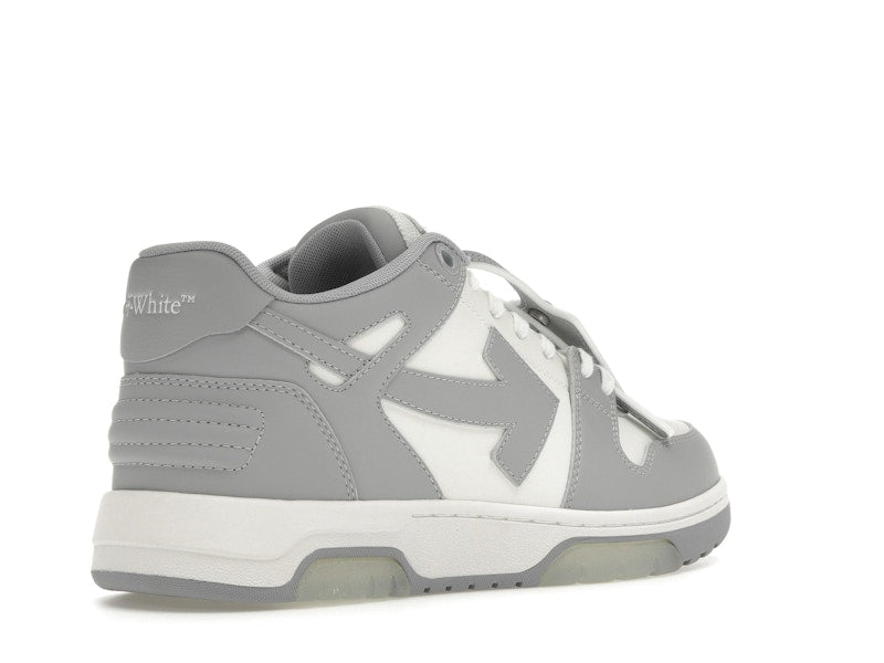 OFF-WHITE Out Of Office Low Grey White Off-White Heel Tab