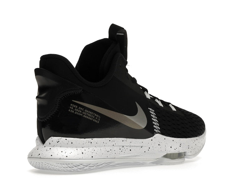 Nike LeBron Witness 5 Black Metallic Silver